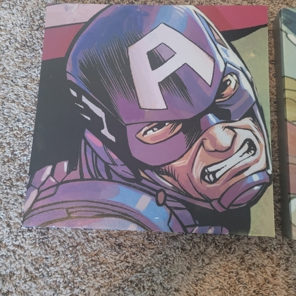 SET of three avenger canvas prints - Picture 2 of 6